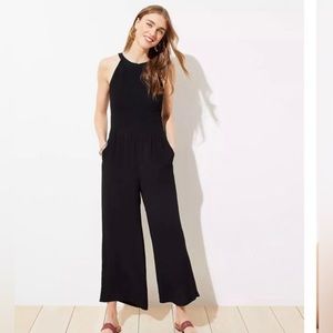 LOFT halter jumpsuit 2P excellent condition.  No tags but never worn.